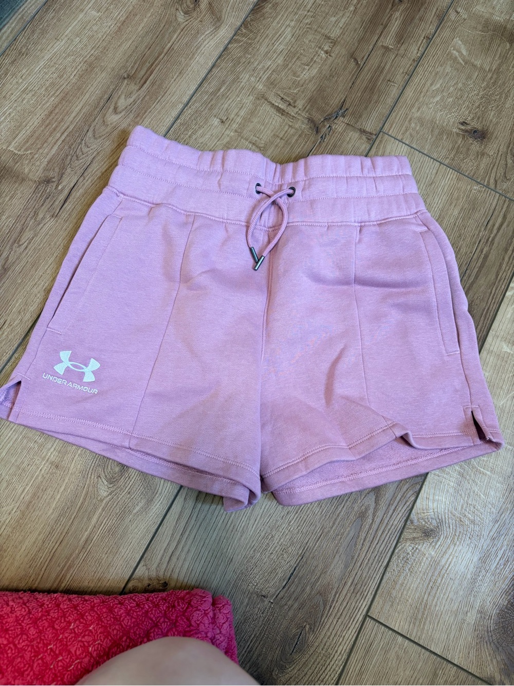 Under Armour Women's Light Pink Athletic Lounge Shorts